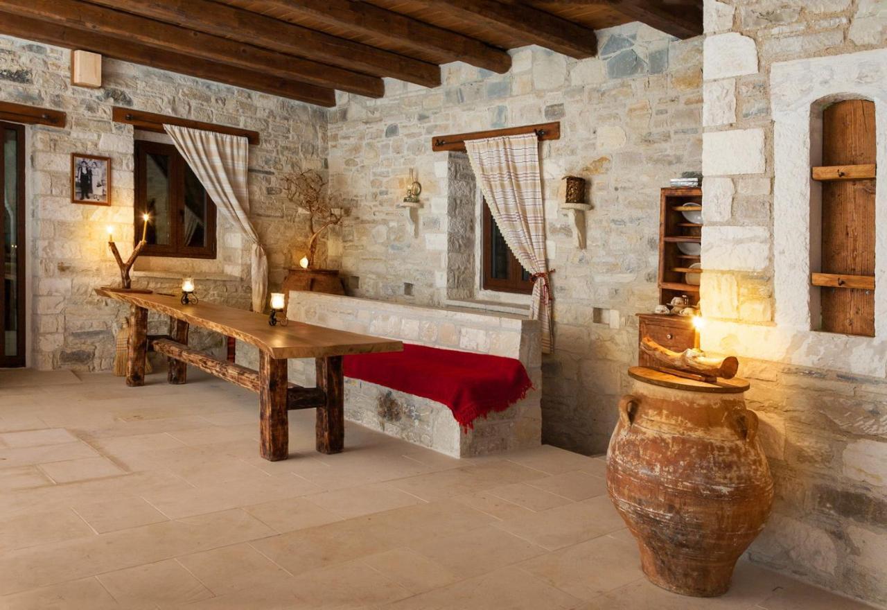 Kamihis Farm House Experience Zaros Bagian luar foto