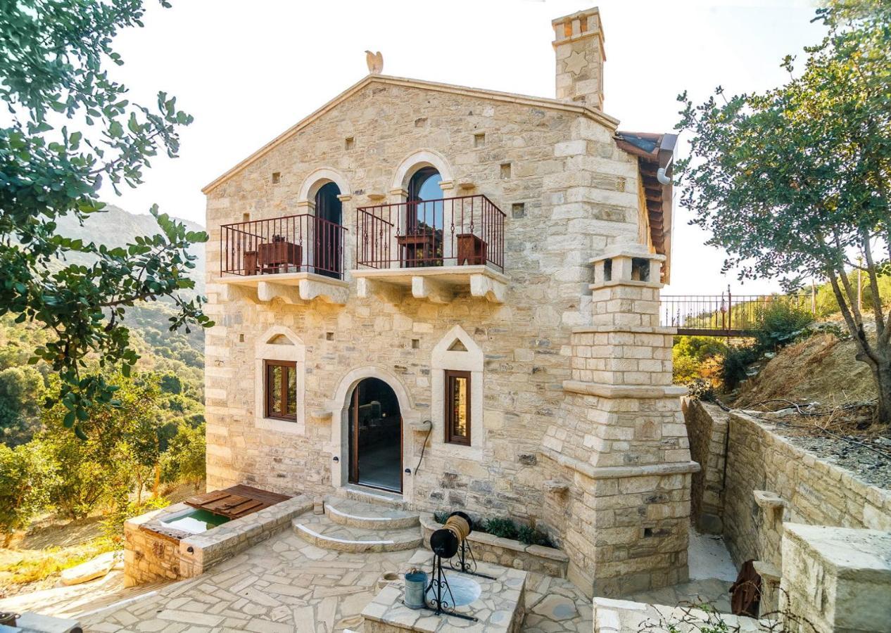 Kamihis Farm House Experience Zaros Bagian luar foto