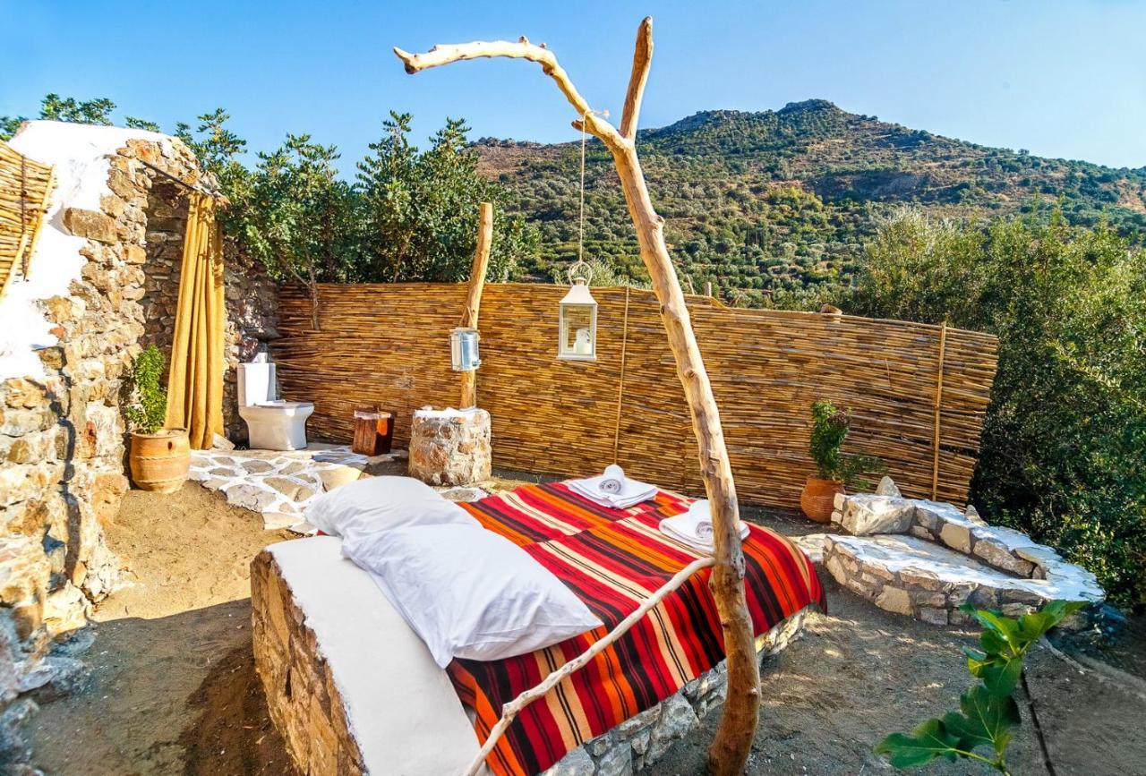 Kamihis Farm House Experience Zaros Bagian luar foto