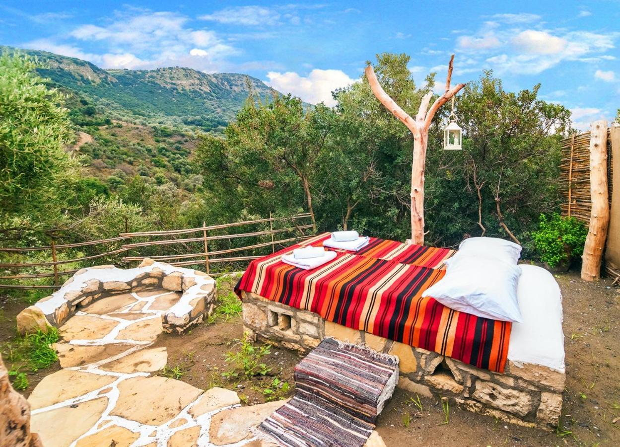 Kamihis Farm House Experience Zaros Bagian luar foto