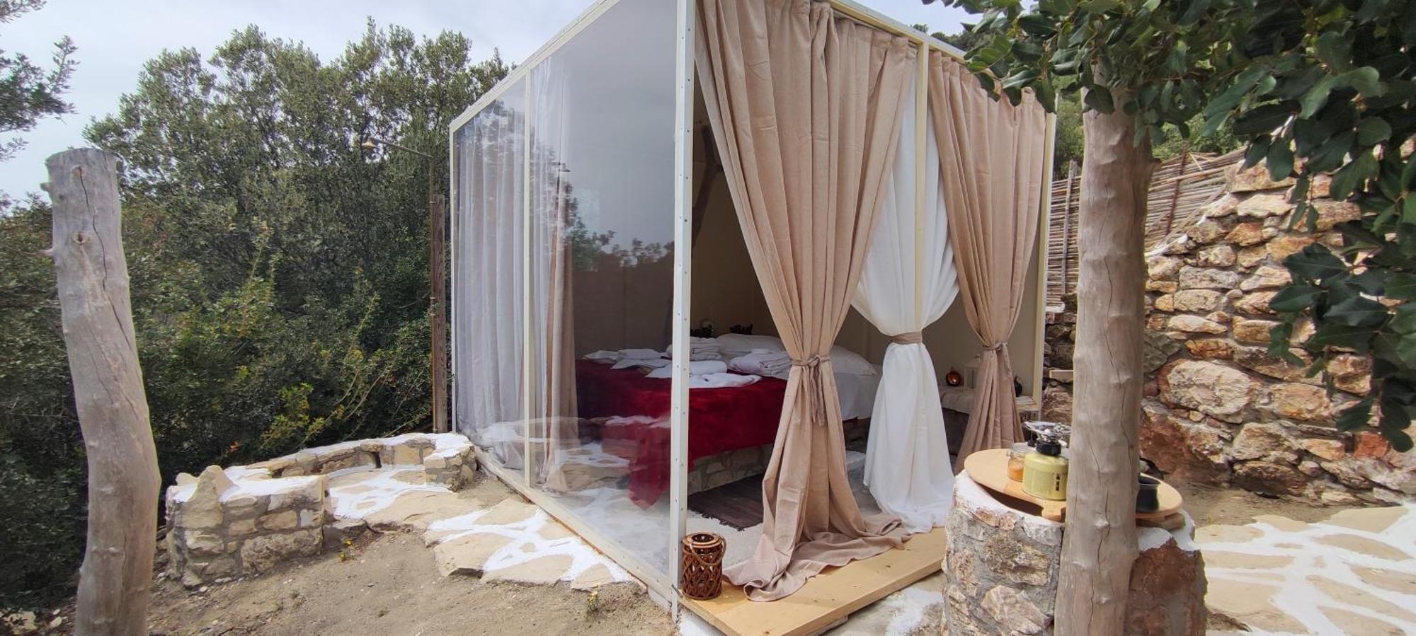 Kamihis Farm House Experience Zaros Bagian luar foto
