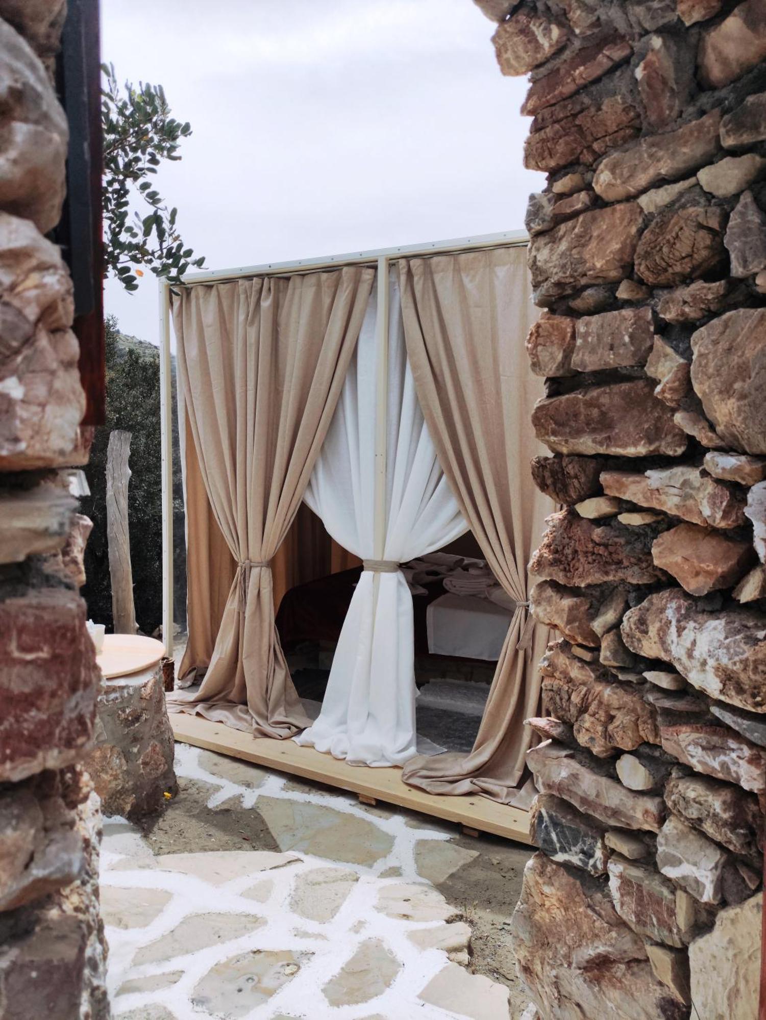 Kamihis Farm House Experience Zaros Bagian luar foto