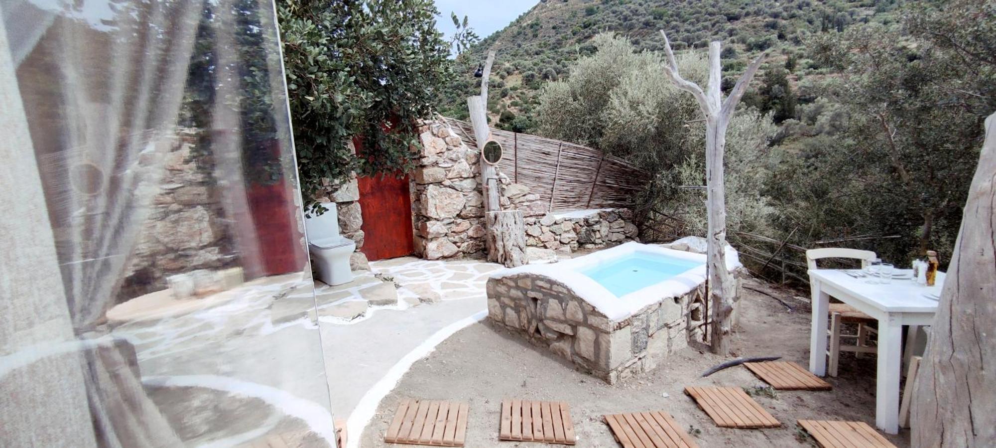 Kamihis Farm House Experience Zaros Bagian luar foto